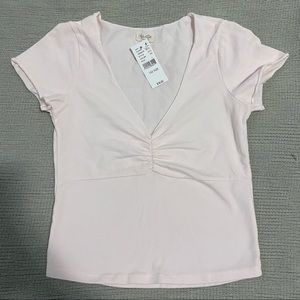 Brandy Melville- Light Pink Gina Top